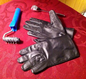 vampire glove and pointies
