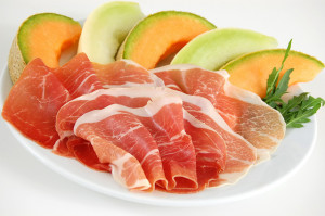 melon and prosciutto