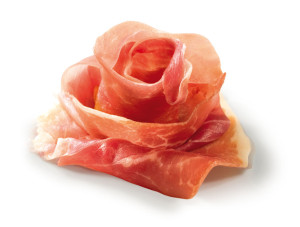 prosciutto flower
