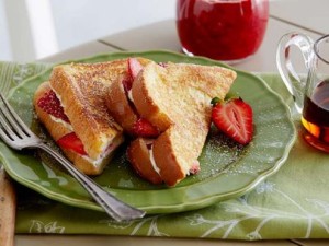 strawberry cream cheese french toast