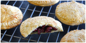 cherry cocoa almond hand pies